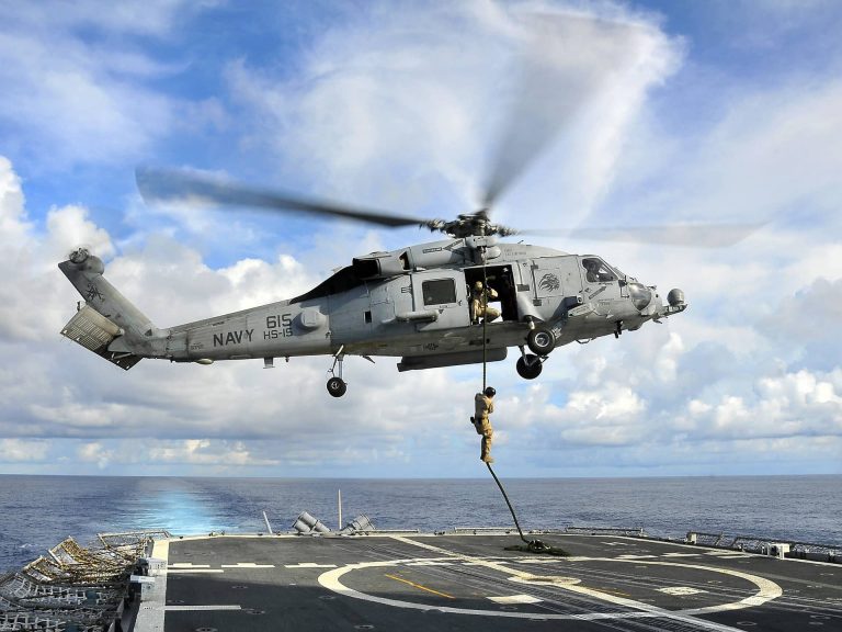 Seahawk helicopter