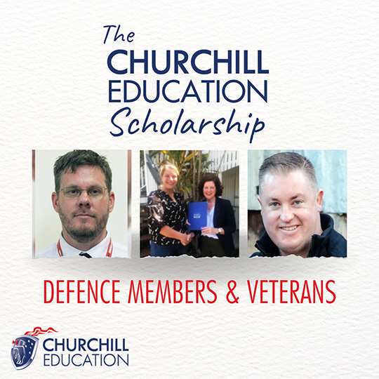Churchill Education Scholarship - Defence