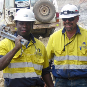 two miners