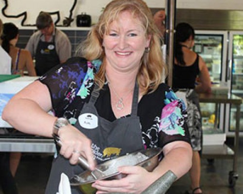 woman baking